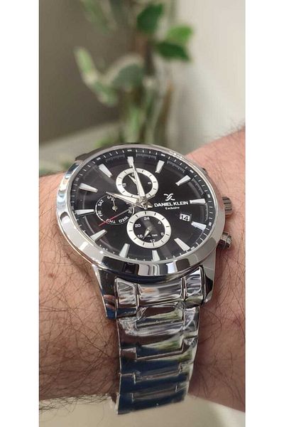 Daniel Klein Steel Function Men's Wristwatch 3 Atm Waterproof