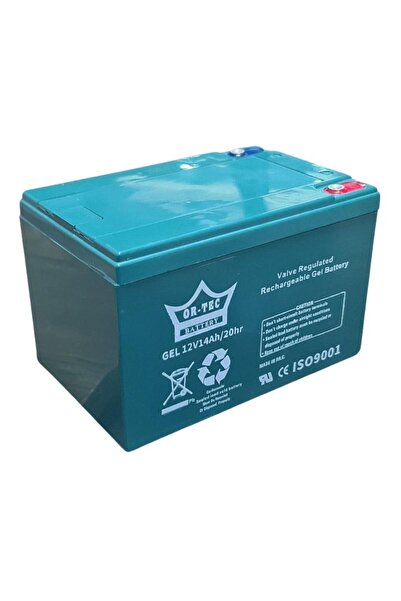 ORTEC 12v 14 Ah 4'lü Set Elektrikli Motosiklet AKÜSÜ Volta Vsm Vsc