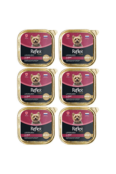 Reflex Dana Etli Küçük Irk Köpek Yaş Maması 85gr - 6 Adet