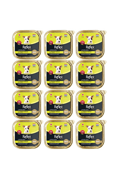 Reflex Pate Organik Somonlu Mini ve Küçük Irklar İçin Yavru Köpek Konservesi ...