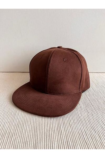CosmoOutlet Unisex Coffee Colored Hip Hop Cap - Adjustable from the Back