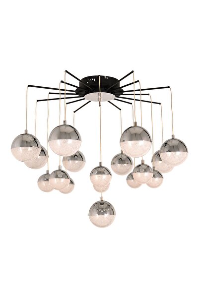 Avize çarşısı Kant Krom 16 Lı Ledli Avize Bs.9287-51-16