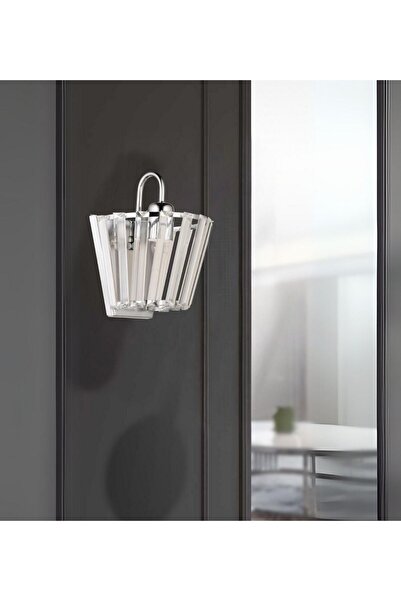 RONİSU AYDINLATMA Serenne Taşlı Aplik Kristal Taşlı Duvar Aydınlatma