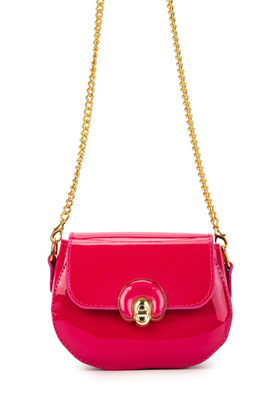 minebag Fuchsia Mini Popy Women's Crossbody Bag - Chain Strap