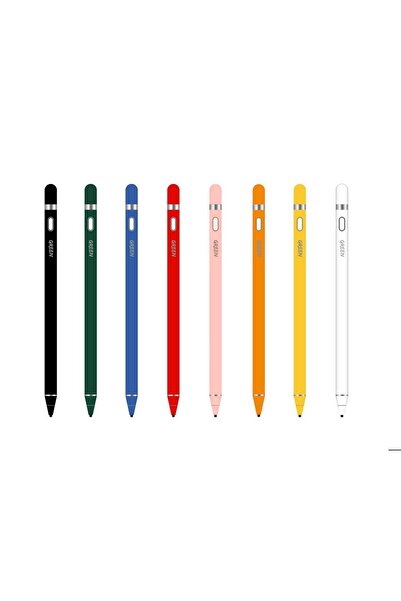 Green Lion Dokunmatik Ekran Kalemli Kalem - 100mAh, 1.45mm Yumuşak İnce Uç