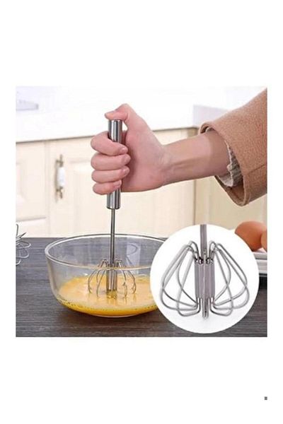 PANJI Automatic Beater Mixer - Steel Press, Spring Whisk