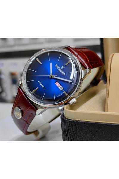 Raymond Men's Wristwatch - Classic Design, Automatic Simple Design