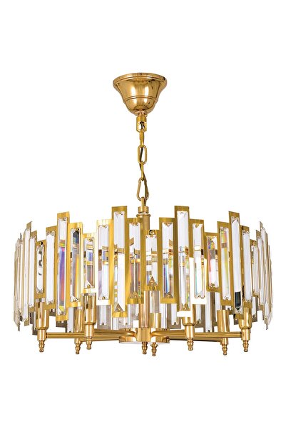 Avize çarşısı Theon Gold Renkli, Taşlı, Sarkıt Avize, Bs.7376-58-60