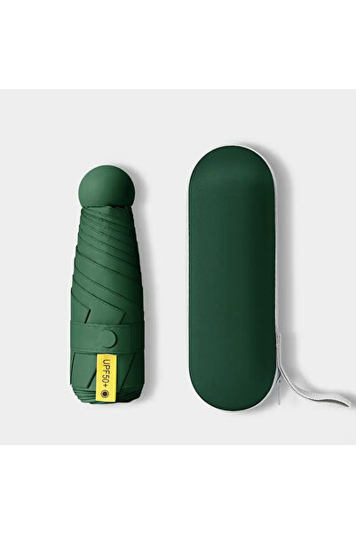 ega collection Mini Kapsül Şemsiye Cep boyu kutulu şemsiye