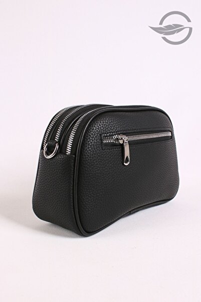 GALB LEATHER Geantă de umăr pentru femei New Season - Dimensiune medie, 4 compartimente, curea lată, 21x15 cm