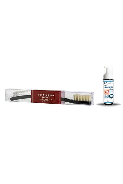 Acca Kappa Nylon Bristle Toothbrush and Whitening Gift Foam