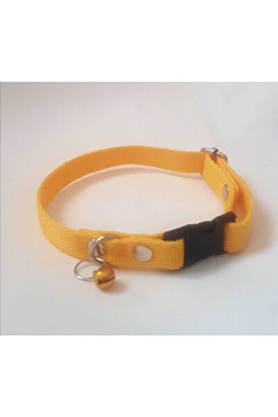 Loyal Friend Store Kedi Ve Ufak Irk Köpekler Için Tasma 27-38cm Sarı