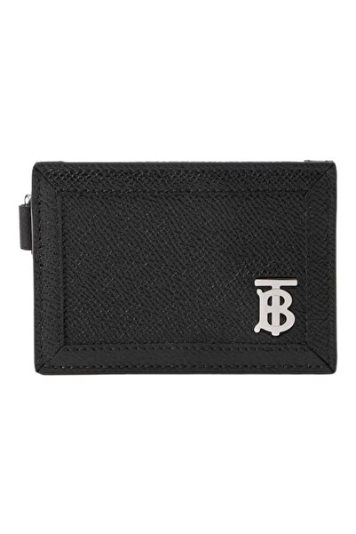 BURBERRY Grainy Deri TB Logo Mini Askılı Çanta/Cüzdan