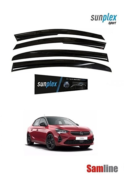 SUNPLEX Opel Corsa (F) 2021 Modeller için Cam Rüzgarlığı Takımı 4'lü Set Mügen