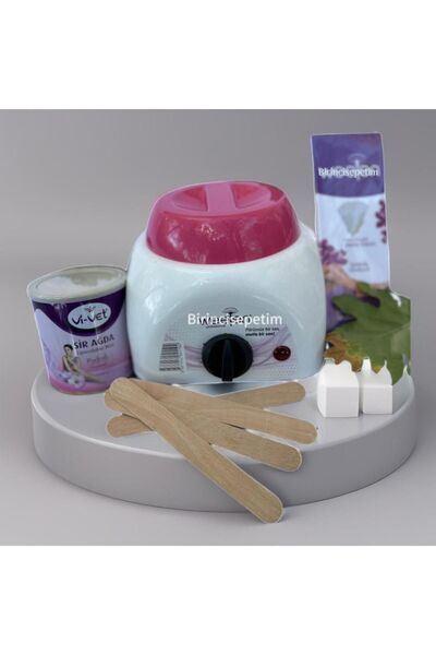 VANCL EKONOMİK AĞDA MAKİNELİ SET( MAKİNA+240ML PUDRALI AĞDA+2 METRE BEZ+SPATU...