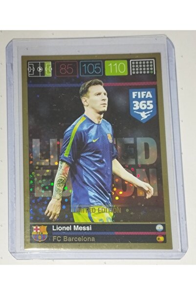 Panini Lionel Messi limited edition .