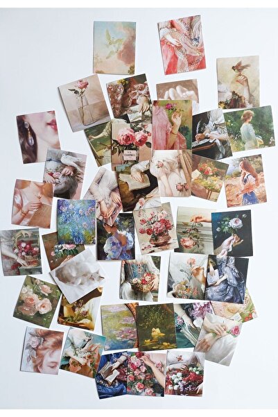 sticker Mini Rococo Aesthetic Set/ Bullet Journal, Scrapbooking, Planner