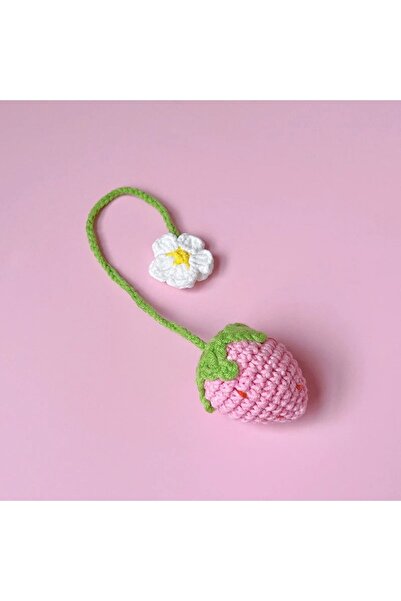 afralya home Amigurumi Figured Bag Accessory, Multi-Purpose Knitted Accessory, Knitted Keychain, Knitted Auto Mirror Ornament