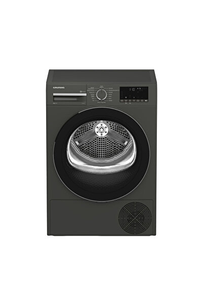 Grundig GPDH 9644 A++ Enerji Sınıfı 9 Kg Isı Pompalı Gri Kurutma Makinesi