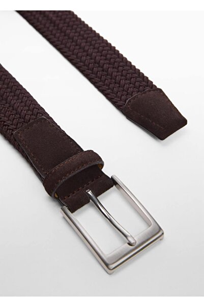 MANGO Man Еластичний пояс Оргу з візерунком