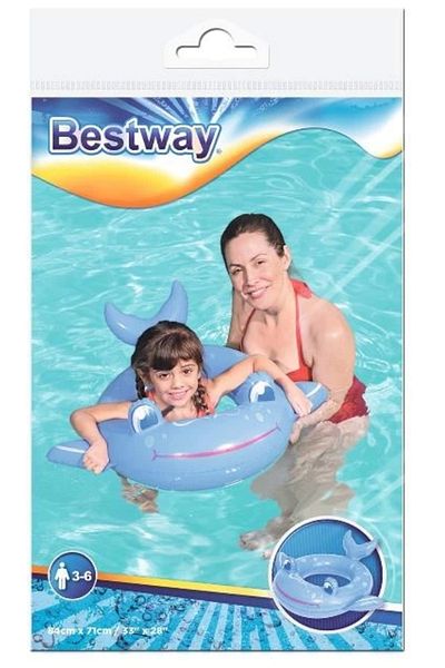 BESTWAY Whale (Lisinya) - Bagel Animal Head - 36128