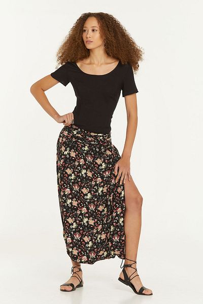 Clandestino Black Authentic Patterned Shalwar