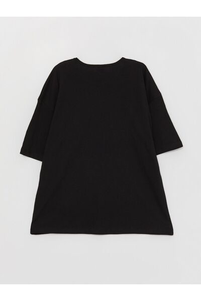 LC Waikiki Κοντομάνικο μπλουζάκι Girl - Crew Neck με στάμπα