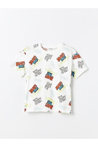 LC Waikiki Boy's T-shirt - LCW Kids, Comfortable Fit, Crew Neck