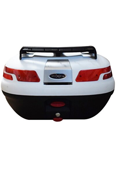Maxem Sl45 45lt Full Motosiklet Arka Çanta - Beyaz