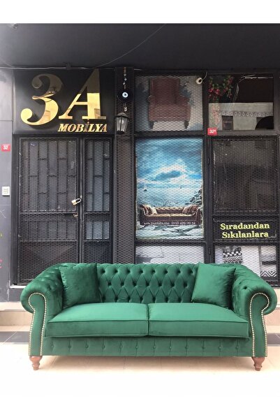 3A Mobilya New Emerald Chesterfield