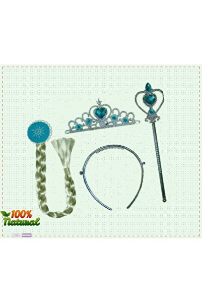 OMZ Frozen - Elsa Crown Wand Hair Set 3 piese, jucării pentru fete și băieți