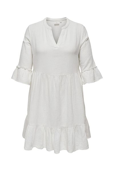 Only Carmakoma Kleid Mit Schößchen Carthyra Kurzes Kleid