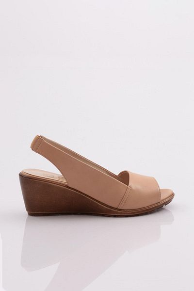 DGN Nude Color Women's Wedge Sandals