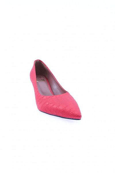 DGN Women's Evening Dress Shoes Red Crocodile 43121029