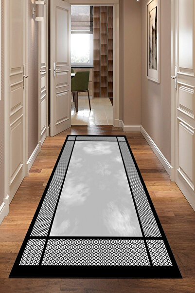 DEKOMOD Baskı Dört Mevsim Kaymaz  Yıkanabilir Kesme Koridor Mutfak ve Oda Kes...