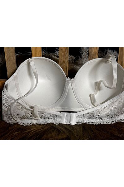 SATTENS Plain Lotus Hollow Bra