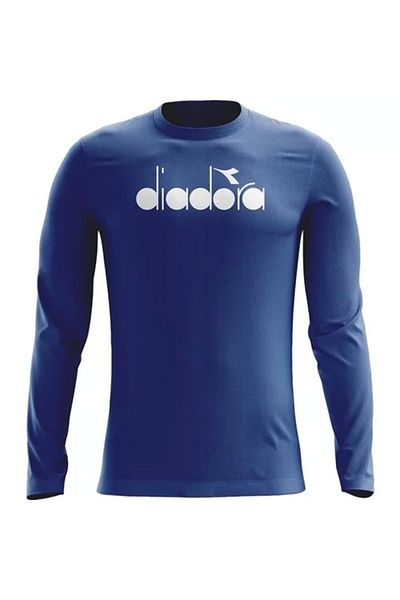 Diadora Мъжко бельо с дълъг ръкав в синьо