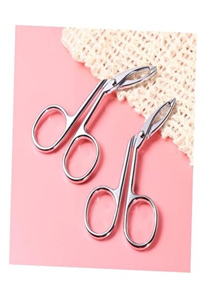 newnet قطعة واحدة من ملاقط سهلة الاستخدام - مقص لتصفيف الحواجب، رموش مقاومة ل...