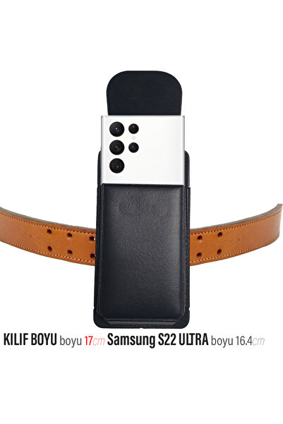 EXENAR Samsung S22 Ultra - Husă pentru telefon cu centură și husă de protecție