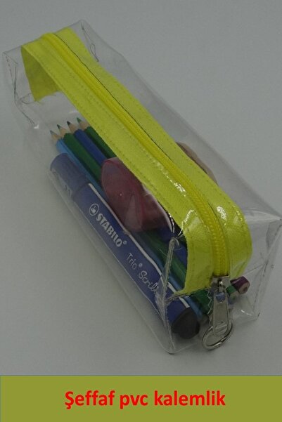 çamdertekstil Prozirna PVC pernica sa jednim pretincem