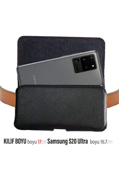 EXENAR Samsung Galaxy S20 Ultra - Husă compatibilă cu centură cu clapă