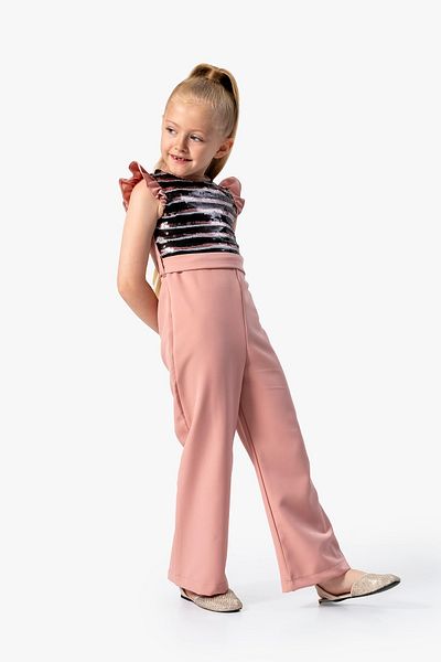 DFN Pul/Sequin Embroidered Jumpsuit