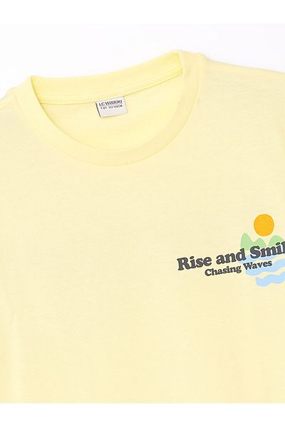 LC Waikiki Boy - Comfortable Fit, Crew Neck, Short Sleeve T-Shirt
