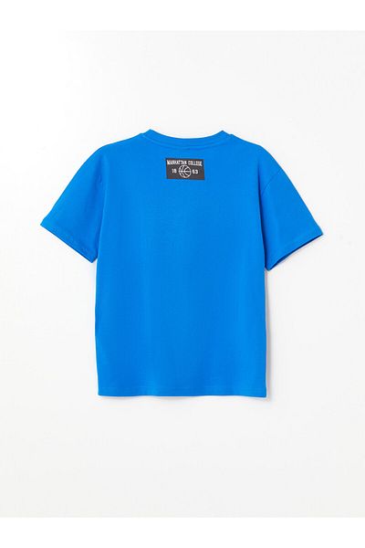 LC Waikiki Tricou confortabil pentru băiat cu decolteu