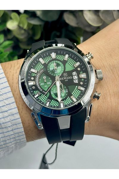 Reward Men's Silicone Cord Wristwatch - New Season with Calendar