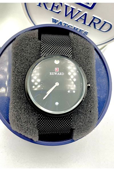 Reward New Season Black Color Steel Men's Wristwatch