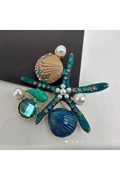 XUPING JEWELRY Deniz Yıldızı Model Broş
