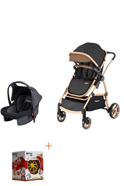 Baby Care Katlanır Portbebeli Travel Sistem Bebek Arabası Oyuncak Armağanlı