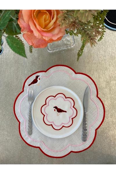 LİNDA MİA Pip Studio Single Placemat with Bird