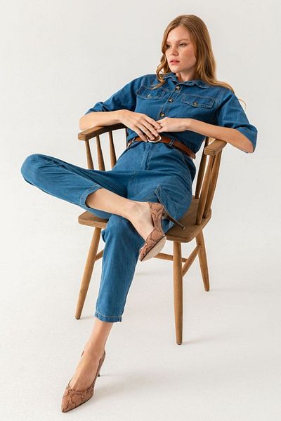Yare Jeans Jumpsuit